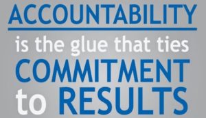 Quote to support accountability partnership